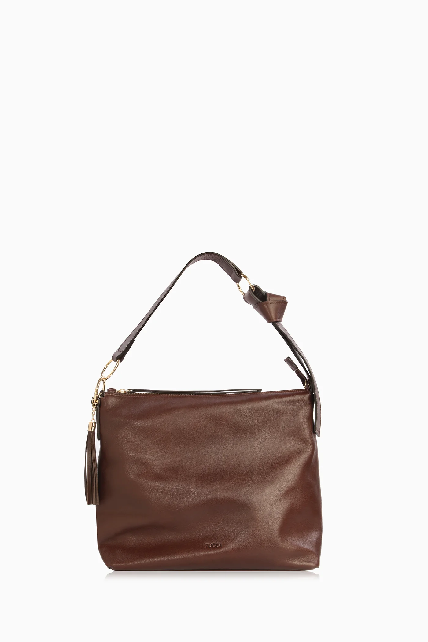 Aksesuar Detaylı Çanta - Kahve - Image 5