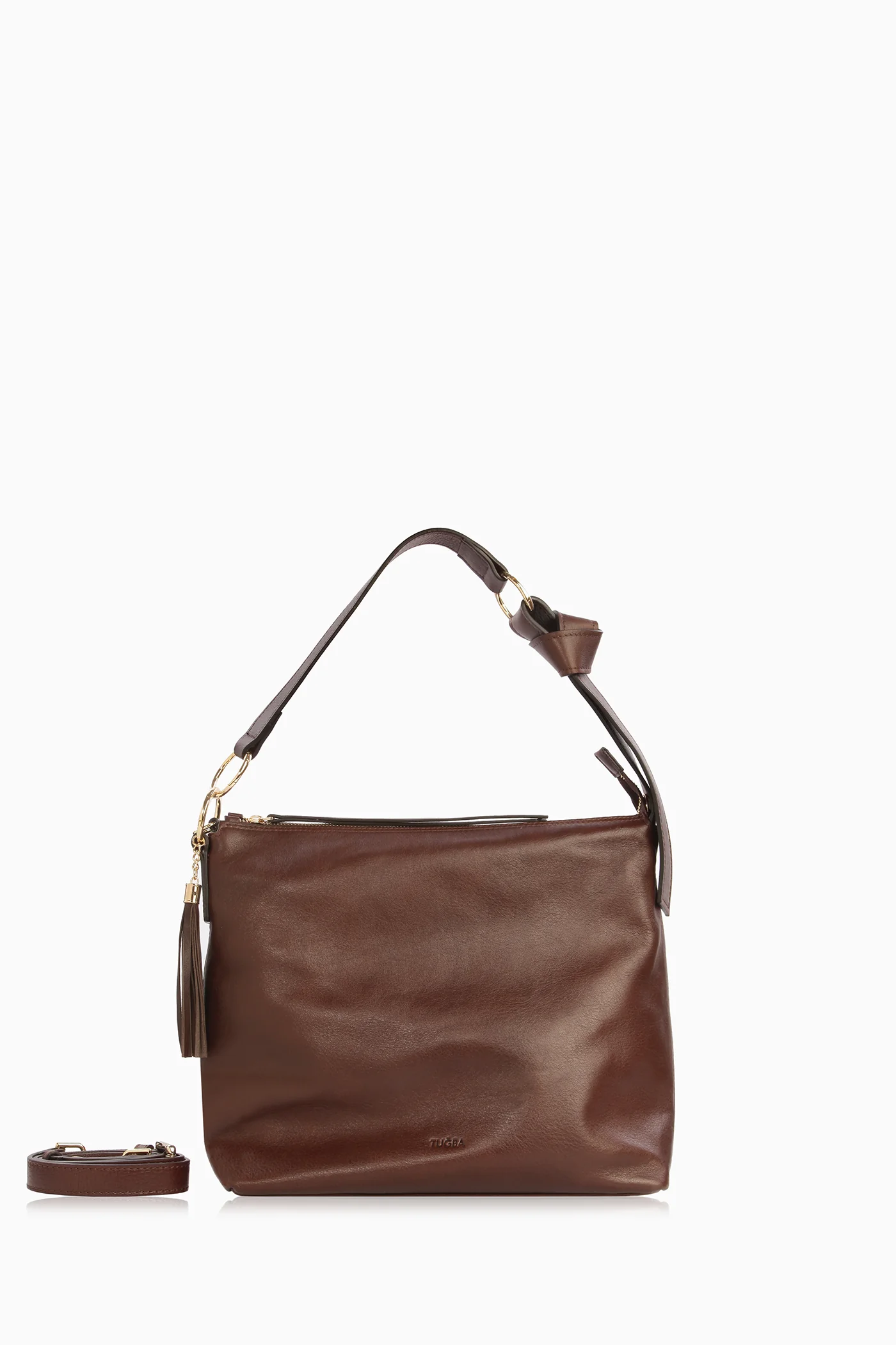 Aksesuar Detaylı Çanta - Kahve - Image 6