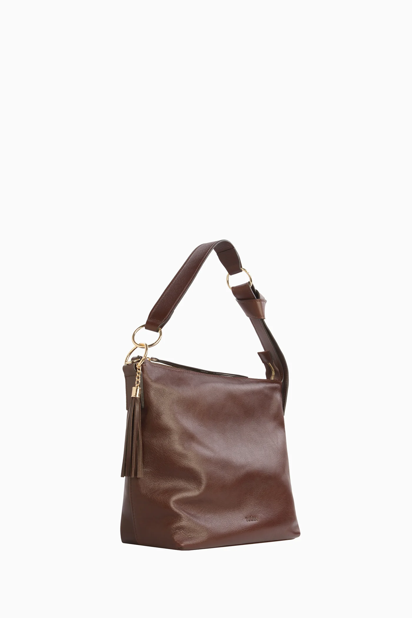 Aksesuar Detaylı Çanta - Kahve - Image 7