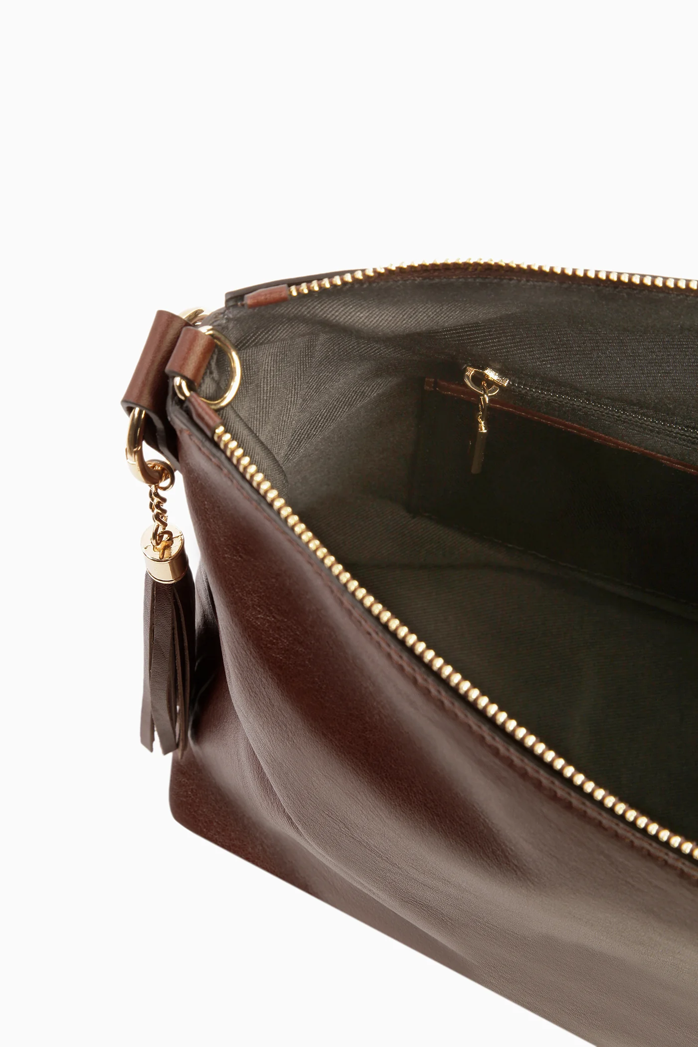 Aksesuar Detaylı Çanta - Kahve - Image 8