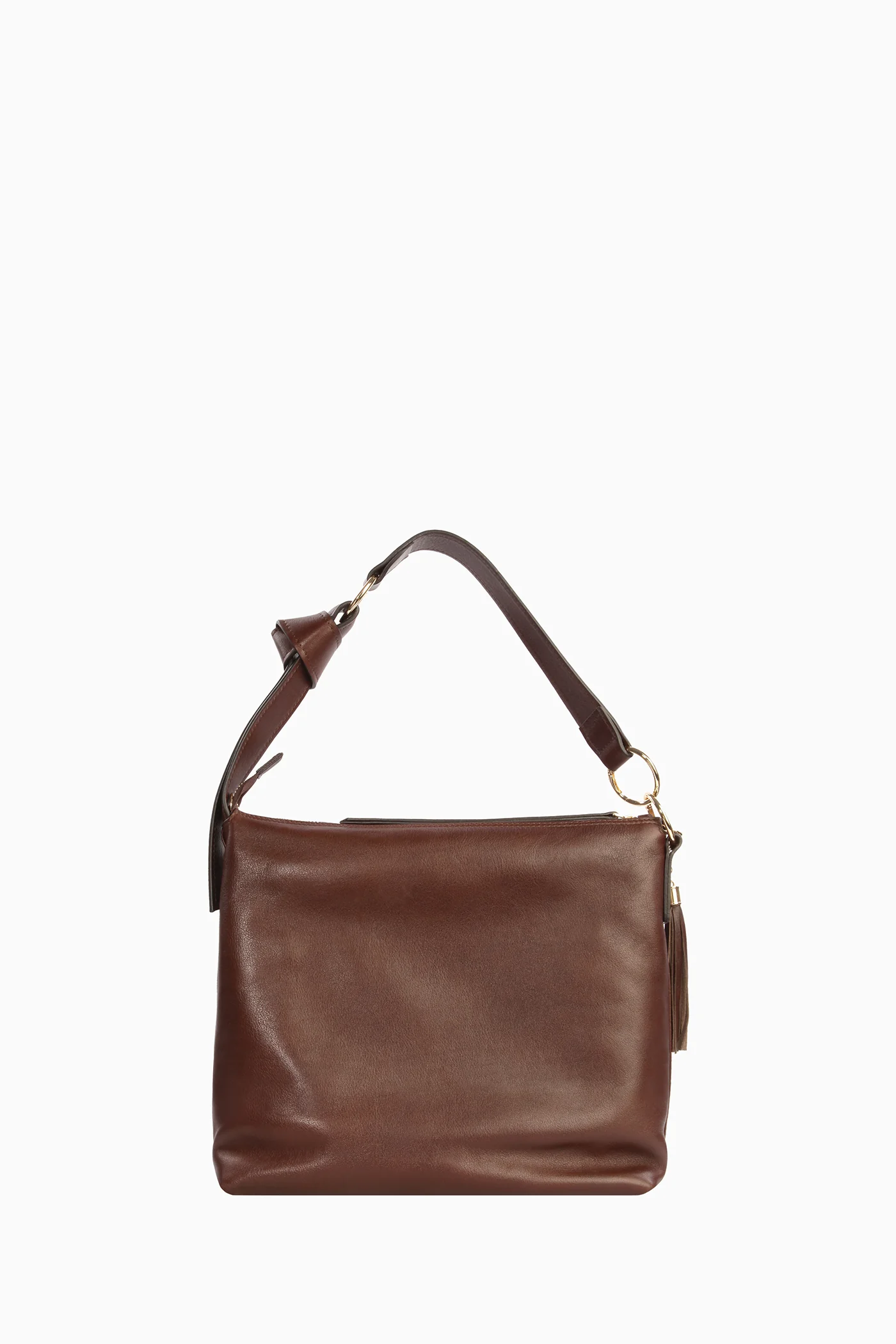 Aksesuar Detaylı Çanta - Kahve - Image 9