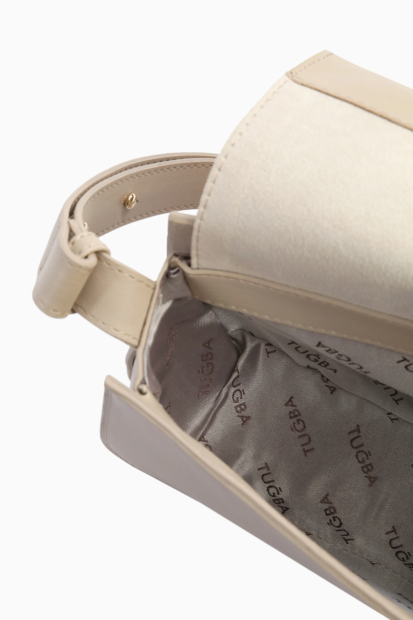 Ayarlanabilir Askılı Çanta - Koyu Bej - Image 4