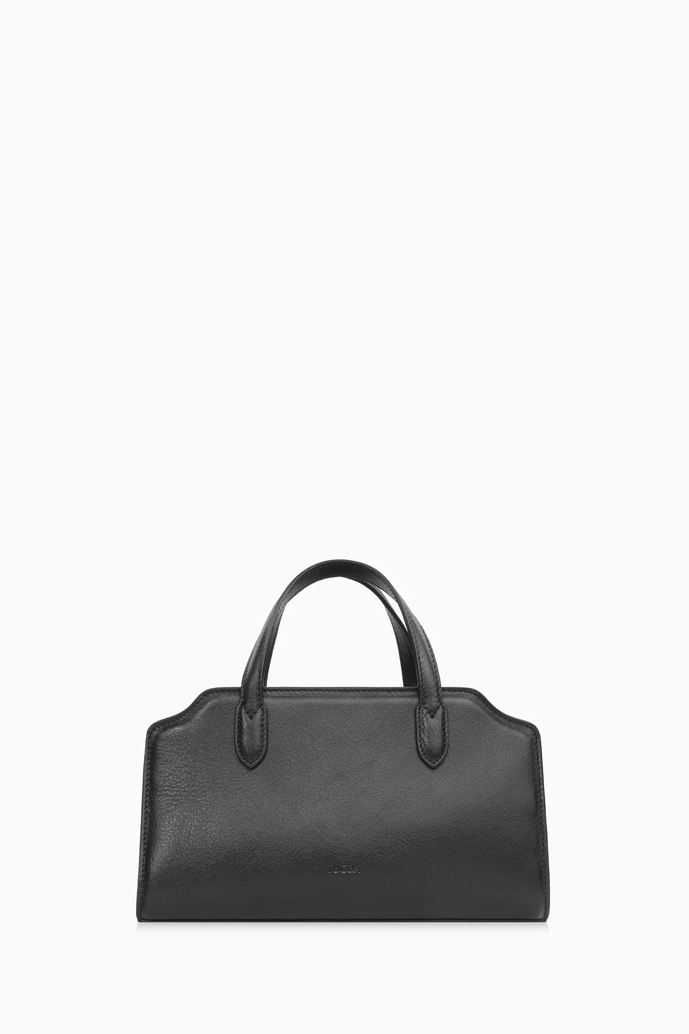 Kısa Kulplu Çanta - Siyah - Image 3