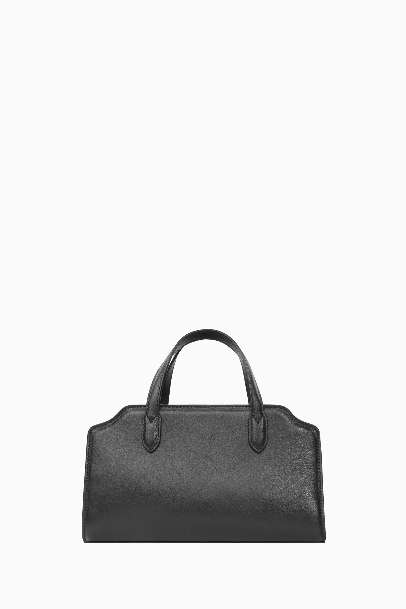 Kısa Kulplu Çanta - Siyah - Image 7